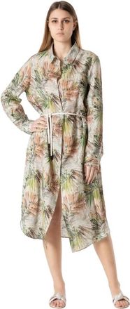 Le Tricot Perugia Summer Kleedjes - Dames - Shirt Kleedjes - Veelkleurig - XL - Katoen - Kleedjes