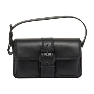 Michael Kors Tassen, Dames, Zwart, ONE Size, Leer, Colby Medium Leather Shoulder Bag