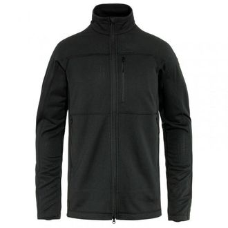 Fjällräven Abisko Lite Fleece Jacket Fleecejacke für Herren | schwarz
