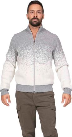 PESERICO Hombre, Jerseys, Gris, Talla: XL