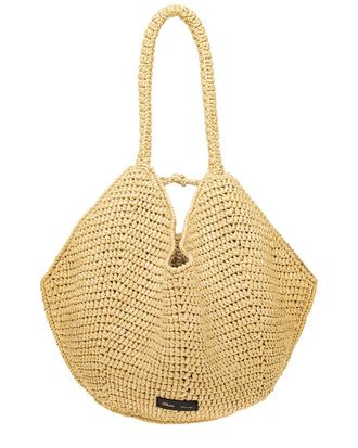 Khaite Dnu Pack Khaite The Medium Lotus Raffia Tote