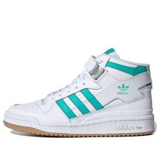 adidas (WMNS) adidas Forum Mid White Mint Rush GY3672