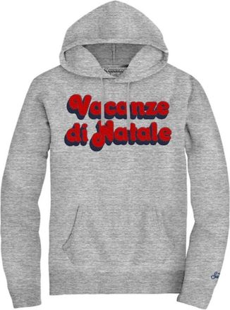 MC2 Saint Barth Tribeca Hoodie - Heren - Hoodies - Grijs - S - Katoen - Hoodies & sweatvesten