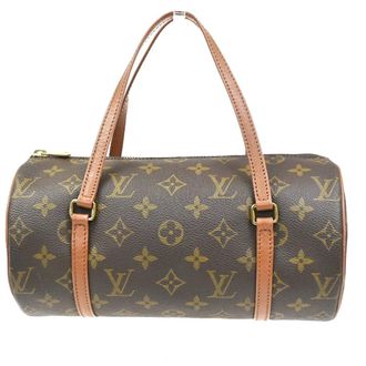 Louis Vuitton Papillon Monogram Canvas Brown Canvas Handbag (Pre-Owned)