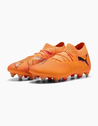 Puma Mens Future 8 Match Mxsg Soft Ground Football Boots - Orange - Size: 11.5
