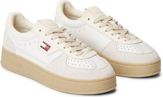 Tommy Jeans Leren platformsneakers, THE GREENWICH