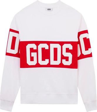 GCDS Hombre, Sudaderas, Blanco, Talla: L