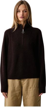 Marc O'Polo Merino-Troyer Regular - Knitwear - Mujer - Marr&oacute;n - S