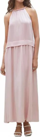 Suncoo Colombe Dress In Mauve