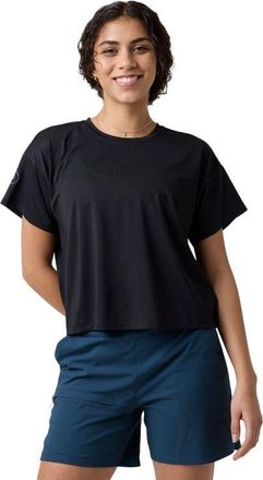 Backcountry Wasatch Adventure Run T-Shirt - Womens in Black at Nordstrom, Size X-Large