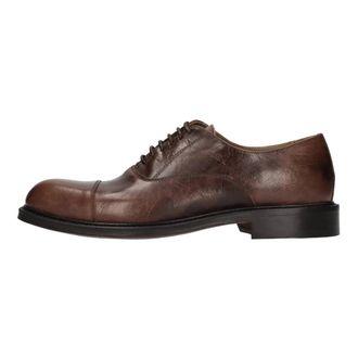 Cerbero Platte Schoenen - Heren - Nette schoenen - Bruin - 41 EU - Leer - Schoenen