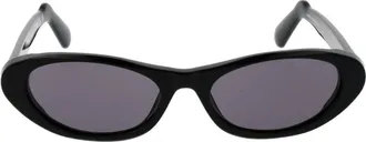 GCDS GC-1066156 Oval Plastic Sunglasses - Black
