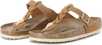 Birkenstock Ergonomische Teenslippers - Dames - Slippers - Bruin - 38 EU - Schoenen