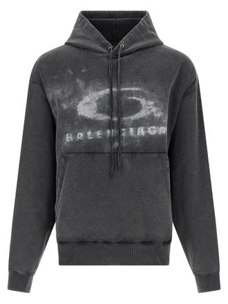 Balenciaga Bicolor Cotton Mens Sweatshirt