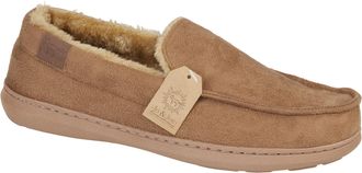 Jo & Joe Drysdale Mens Tan Moccasin Slipper - Size 11 UK - Brown