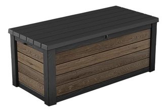 Keter Baule Cassapanca Da Giardino In Resina Signature Deco 150g Noce (70114)