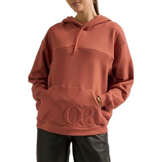 Cache Coeur Boston Maternity & Nursing Hoodie in Terracotta at Nordstrom, Size Xx-Large