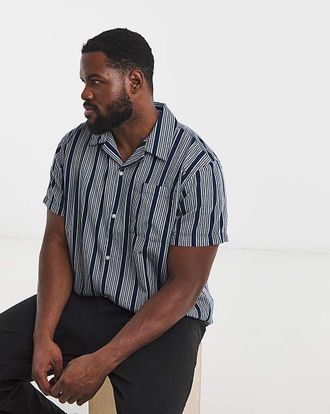 Jack & Jones Jack & Jones Dover Stripe Resort Shirt