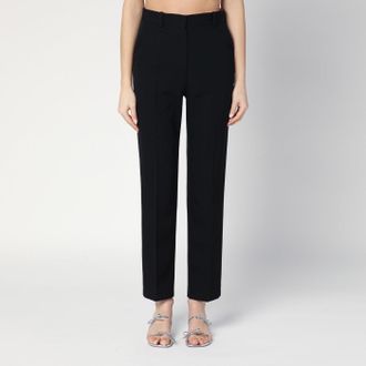 Jacquemus Pantalone nero in misto cotone