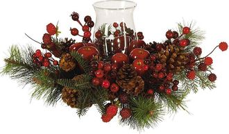 Nearly Natural Holiday Candelabrum