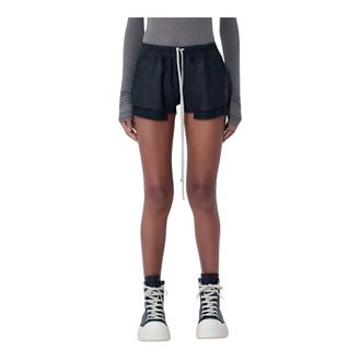Rick Owens Short Shorts, female, Black, Size: S Fog Shorts