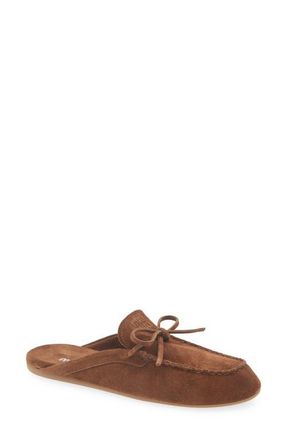 Miu Miu Boat Shoe Mule in Brown at Nordstrom, Size 11Us