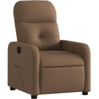 vidaXL Vidaxl - Sill&oacute;n Reclinable De Tela Marr&oacute;n