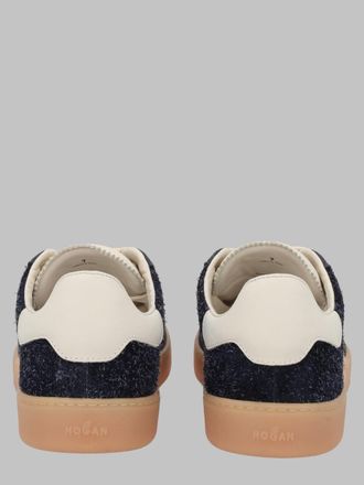 Hogan Calfskin Sneakers - Blue