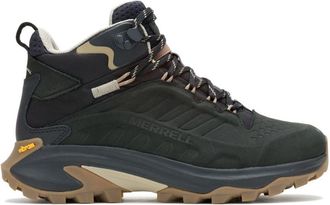 Merrell Moab Speed 2 Leather Mid Waterproof in Black
