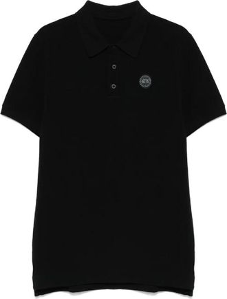 Canada Goose Polo Shirts, male, Black, Size: S Black T-Shirts & Polos for Men