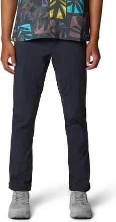 Mountain Hardwear Mens Hardwear AP Active Pants Black 28 In Waist X 32 In Inseam