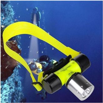 Trade Shop Trade Shop - Linterna Frontal Haz Ancho Subacu&aacute;tico Led Pesca Cuevas Impermeable