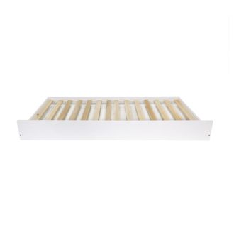 Muemue Cama de arrastre juvenil madera blanco 90x180 cm