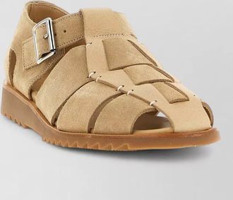 Paraboot pacific sandals cut out design flat