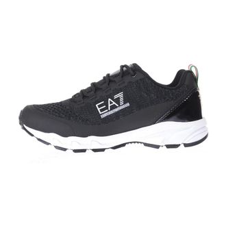 Emporio Armani Sneakers, male, Black, Size: 7 1/2 US Mountain
