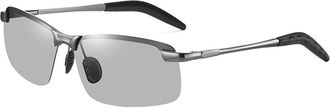 Generic Photochromic Polarized Sunglasses for Men - Ideal for Driving, Travel, and Fishing - Day and Night Vision Enhancement