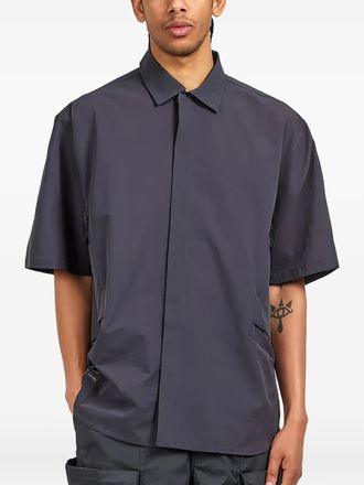 Oakley pocket-detail short-sleeve shirt - men - Fabric - L - Black