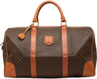 Celine Pre-owned Celine Macadam Coated Canvas Travel Bag Unisex 41XCSOKLUC87S5XV
