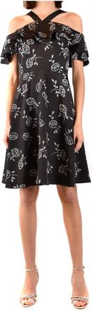 A|X Armani Exchange Kleedjes, Dames, Zwart, S, Elegante Avondjurk