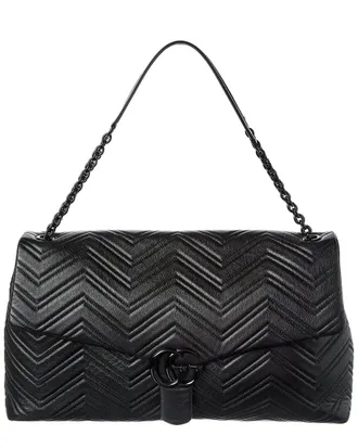 Gucci Gg Marmont Large Leather Shoulder Bag