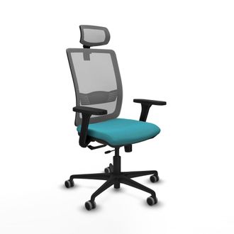 Piqueras y Crespo Silla De Oficina Piqueras Y Crespo Haches Negro Espuma Alta Densidad