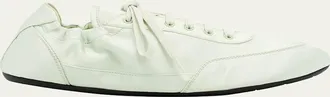 Prada Satin Low-Top Sneakers