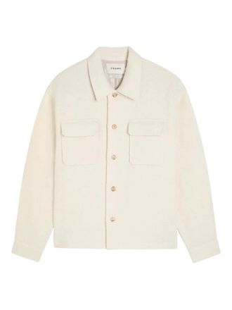 Frame Denim pocket tweed overshirt - Toni neutri