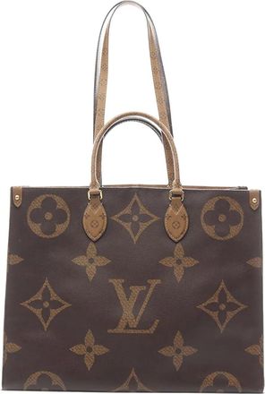 Louis Vuitton 2019 Giant OnDego GM tas met monogram - Bruin