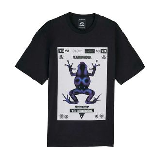 adidas Nbhd Graphic Tee - Heren - Sportshirts - Zwart - S - Katoen - Fitness