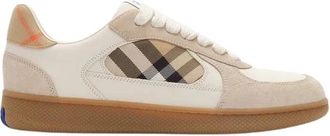 Burberry H26 Trainer - Dames - Sneakers - Beige - 37 EU - Leer - Schoenen