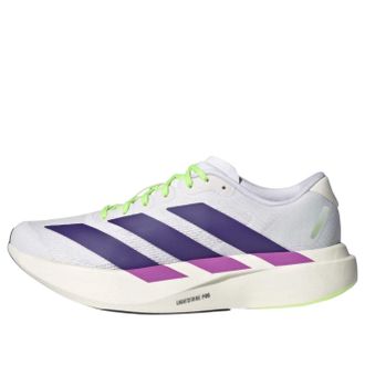 adidas (WMNS) adidas Adizero Evo SL White Collegiate Purple JS4456
