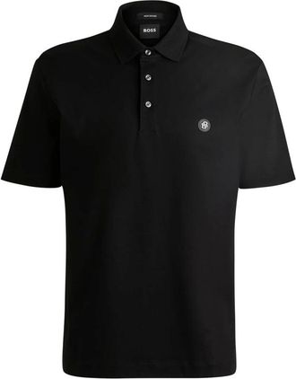 HUGO BOSS Heren, Tops, Zwart, Maat: M Katoen