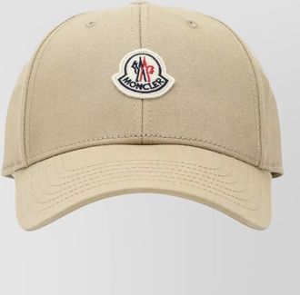 Moncler cotton logo baseball cap
