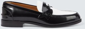 Christian Louboutin Leather penny loafers